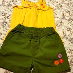 GIRLS GYMBOREE OUTFIT SET SIZE 7